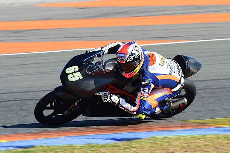 Moto3-Pilot steht für die privaten Tests ein KTM-Motor in der Konfiguration für 2017 zur Verfügung