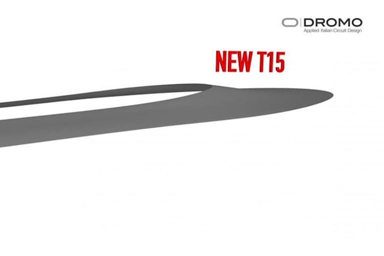 Nun wurde die Innenseite schräg angehoben, damit im Fall von Regen kein Wasser mehr über die Strecke läuft