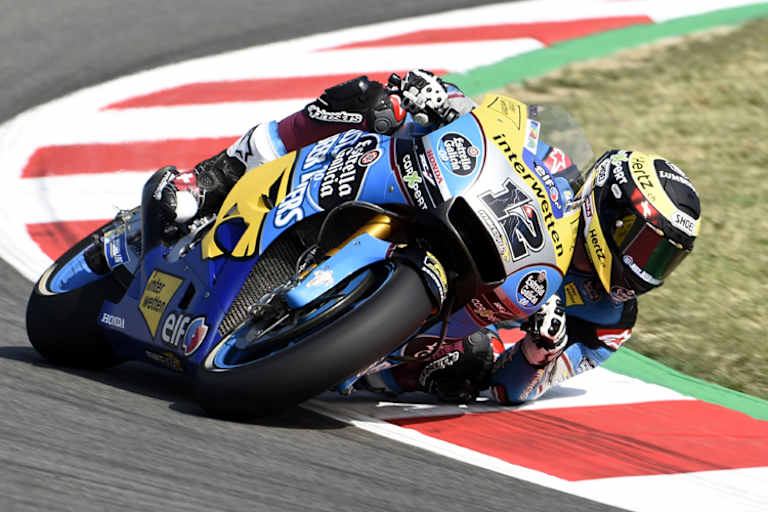 Tom Lüthi musste erst wieder Vertrauen zum Bike finden