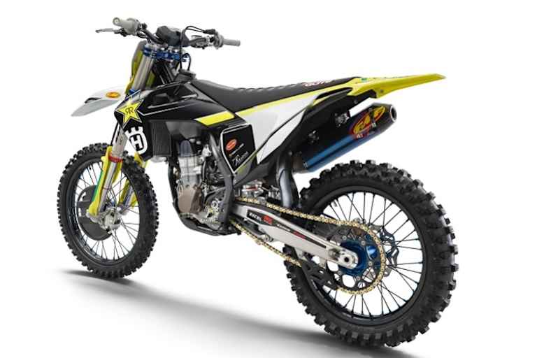 Mit zahlreichen Updates erfreut die Husqvarna FC450 Rockstar Edition den anspruchsvollen Motocross-Piloten