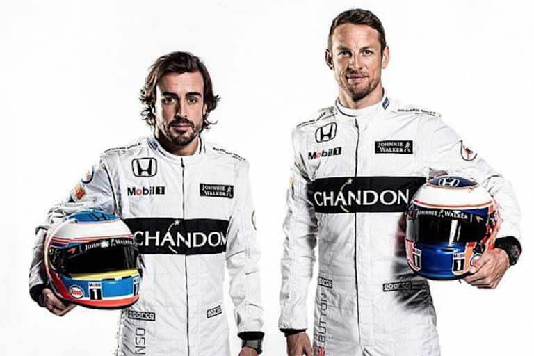 Fernando Alonso und Jenson Button