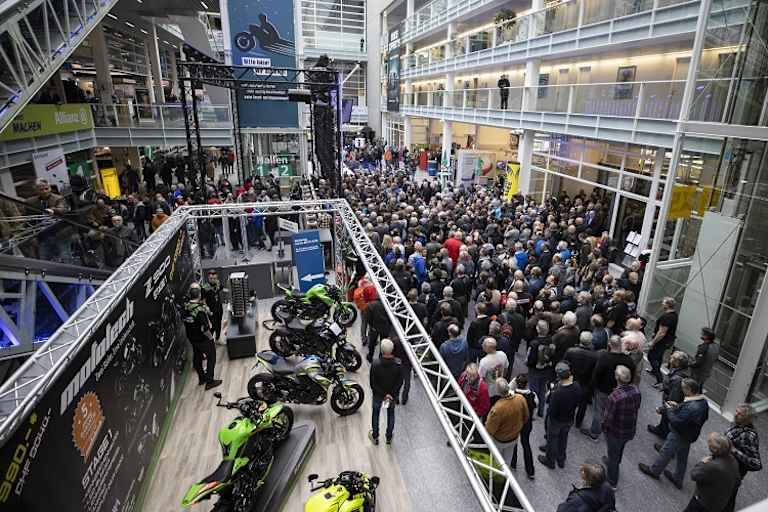 Die Swiss-Moto in Zürich, die grösste Motorradmesse der Schweiz, erfreut sich anhaltend hoher Beliebtheit und Besucherzahlen