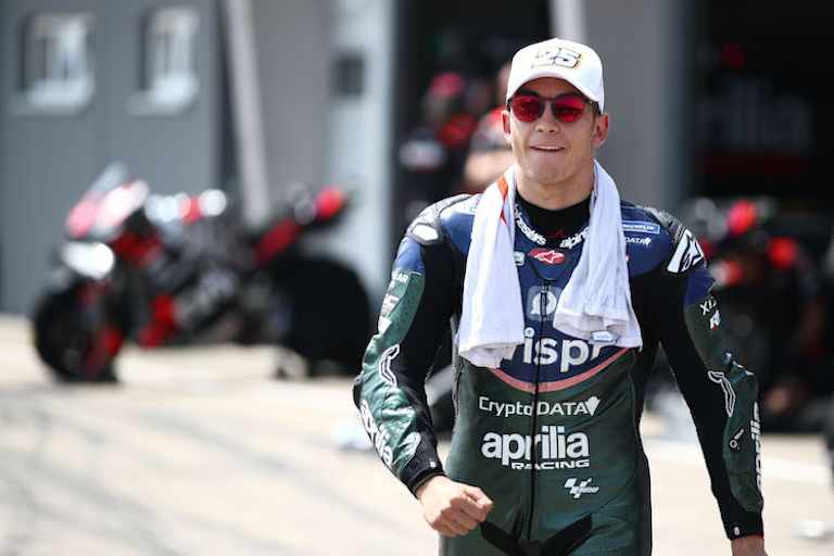 Raúl Fernández ist überzeugt: Seine Aprilia wird in Assen konkurrenzfähig sein