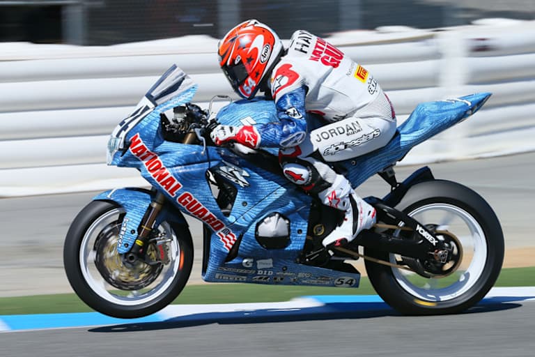 Roger Lee Hayden fuhr in Laguna Seca mit Wildcard Superbike-WM