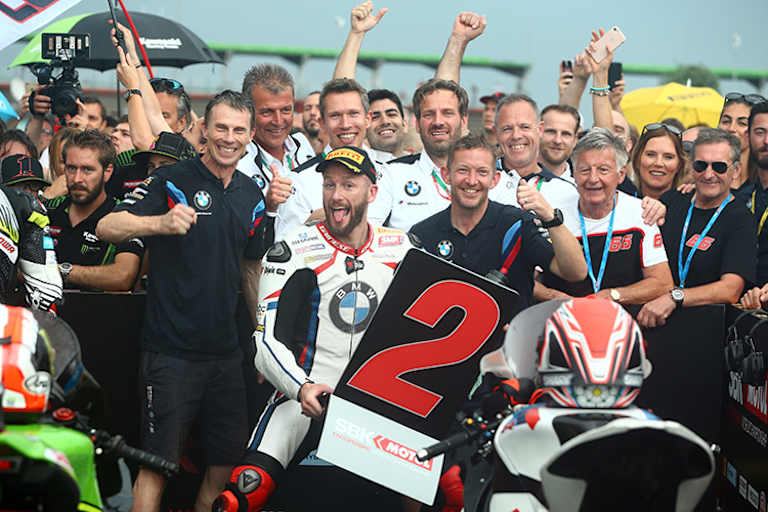 Tom Sykes sorgte für den ersten Podestplatz der neuen S1000RR