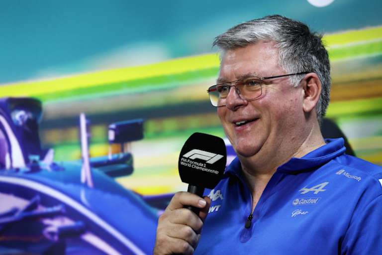 Das Ziel von Alpine-Teamprinzipal Otmar Szafnauer ist klar – mit beiden Autos in den Punkten zu landen