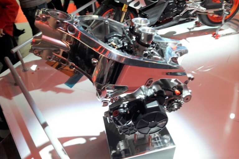 Schnittmodell von Chassis und Motor: Hätten sie das gemacht, wenn das nur eine Konzeptstudie wäre?