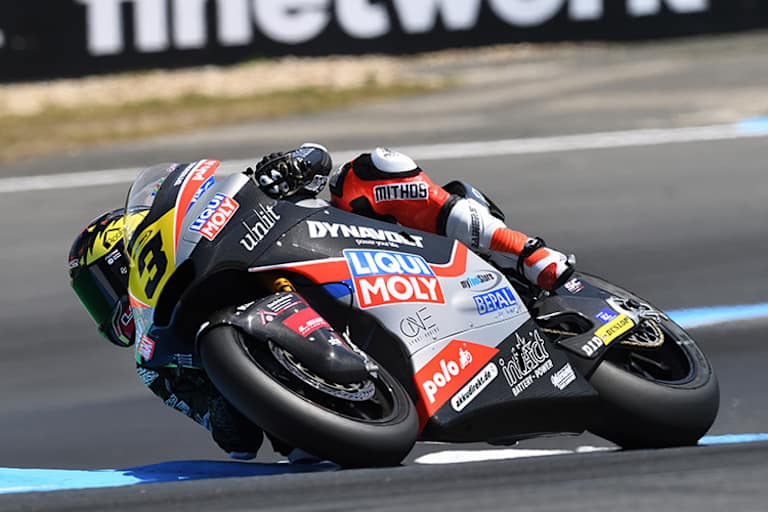 Lukas Tulovic in der Moto2-EM 2022