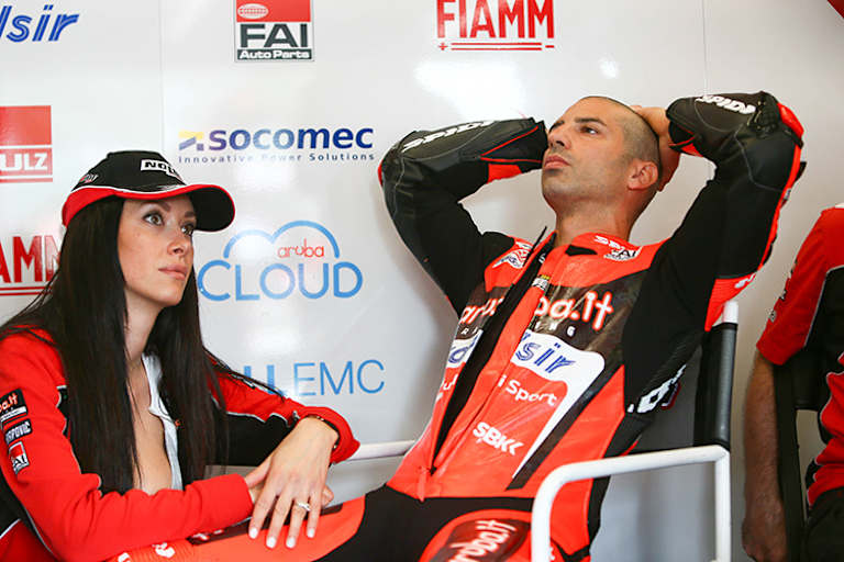 Marco Melandri mit Freundin Manuela