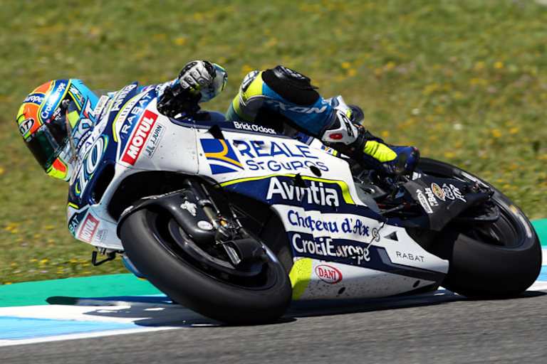 Das MotoGP-Schlusslicht Xavier Simeon