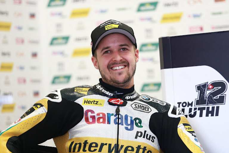 Tom Lüthi landete als bester Schweizer auf Platz 5