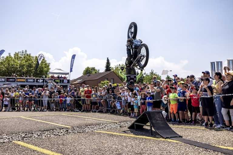 Auch die Trial Show bietet Action zum Staunen