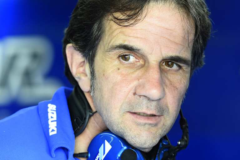 Suzuki-Teammanager Davide Brivio steht in der Kritik