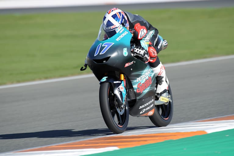 John McPhee erstmals auf der Honda des Petronas-Teams