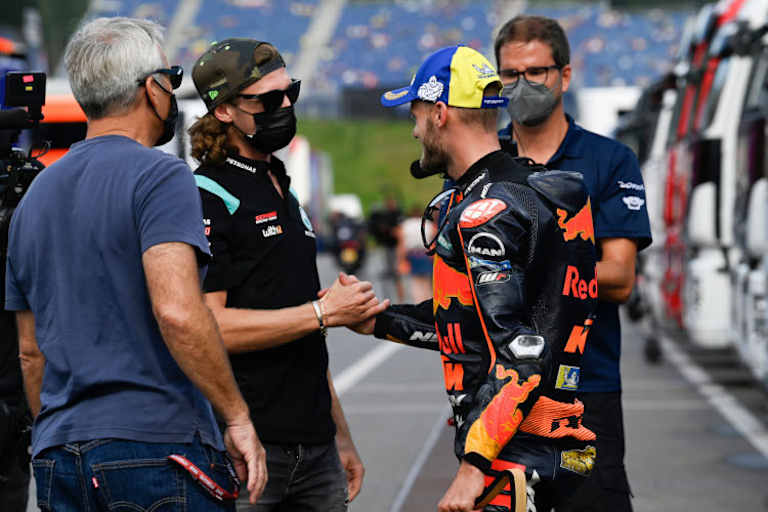 2021 in Spielberg erlebte Darryn Brads MotoGP-Sieg noch als Zuschauer