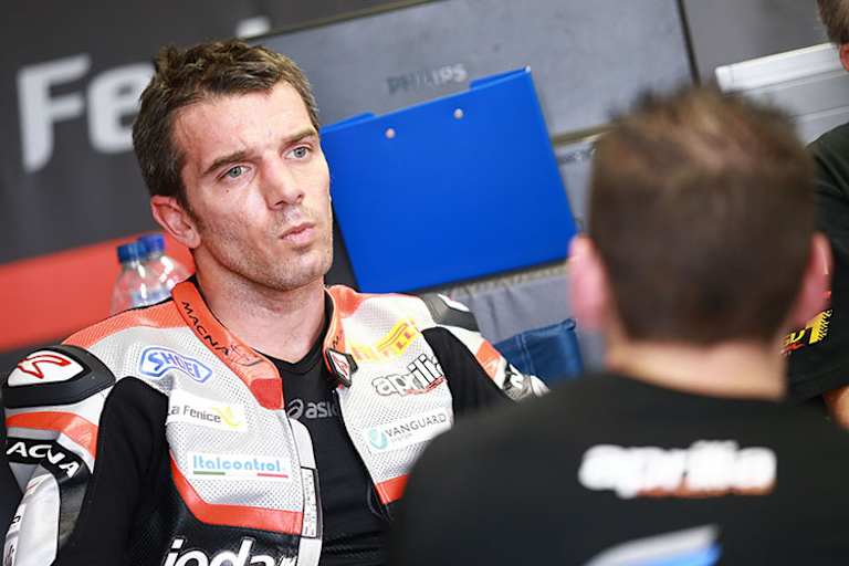 Alex De Angelis war seit 1999 nicht mehr in Imola unterwegs