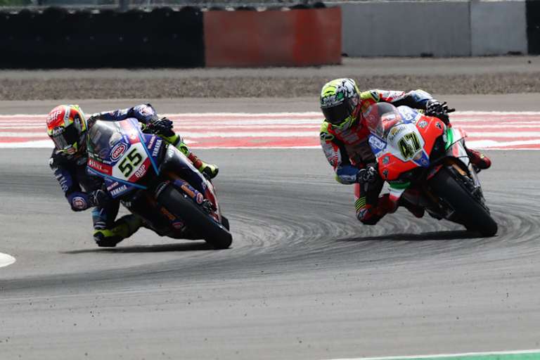 Locatelli kämpfte mit Axel Bassani