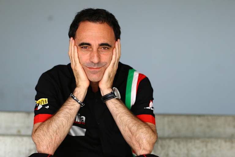 Aprilia-Rennchef Romano Albesiano