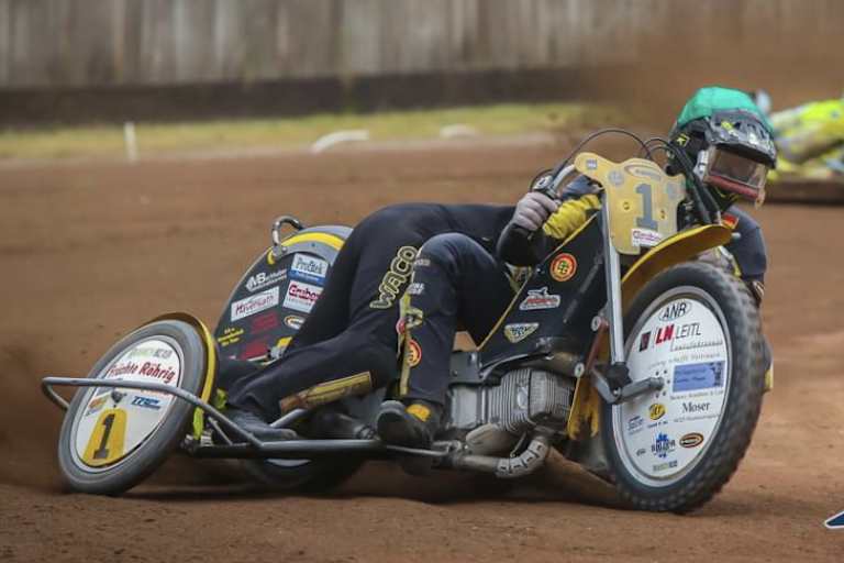 Das Gespann Venus/Eibl wird bei seinem Heimrennen in Pfarrkirchen fehlen