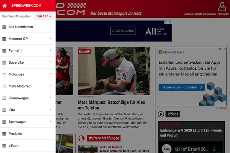 Für mobile Geräte ein Fortschritt: Die neue Navigation
