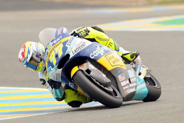 Dominique Aegerter musste sich mit Platz 26 auf der Zeitenliste begnügen