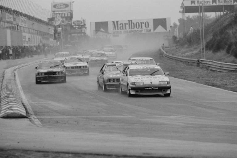 Der Rennstart 1984 in Zolder