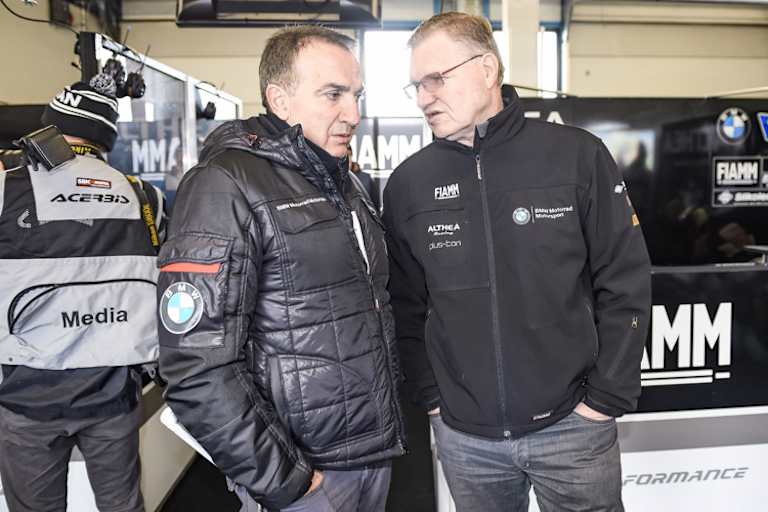 Althea-Boss Genesio Bevilacqua (li.) und Jan Witteveen