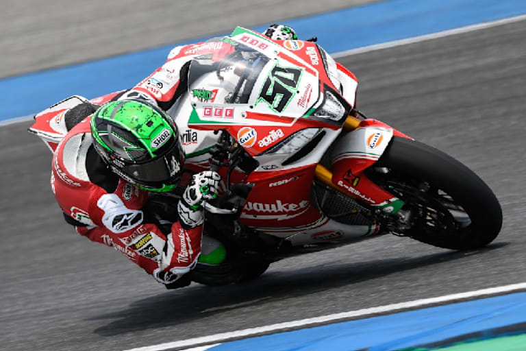 Eugene Laverty holte in der Superbike-WM 2018 ein Podium