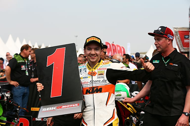 Der WM-Zweite Luca Grünwald