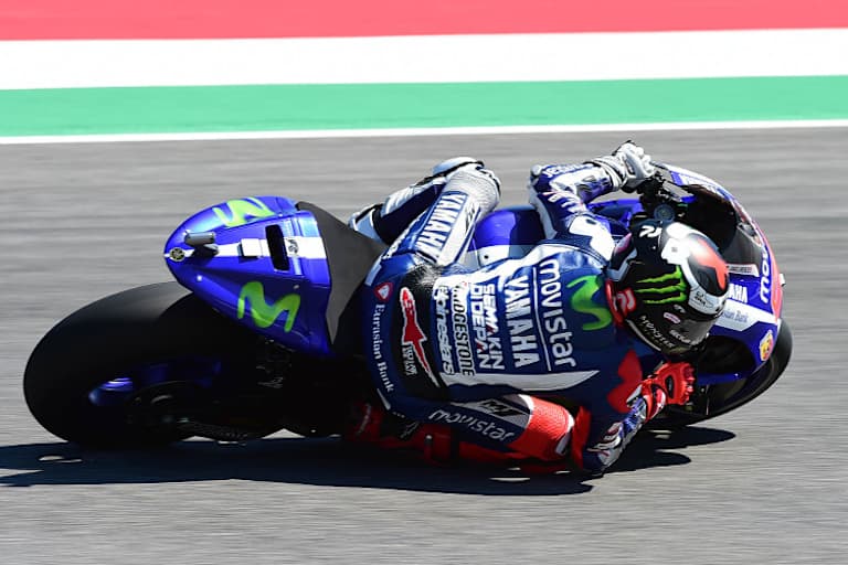 Jorge Lorenzo verpasste die Pole-Position nur um 0,095 sec 