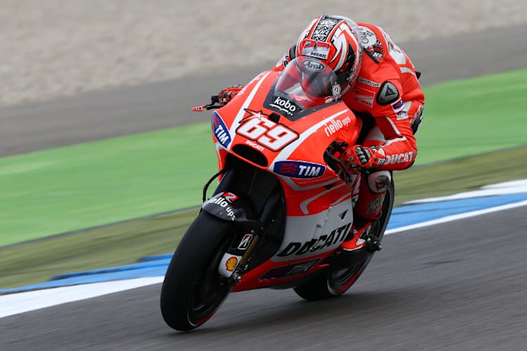 Nicky Hayden schaffte den Sprung ins Q2