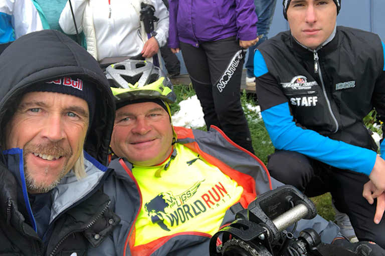 Franz Zorn (li.) mit Gernot Moßhammer