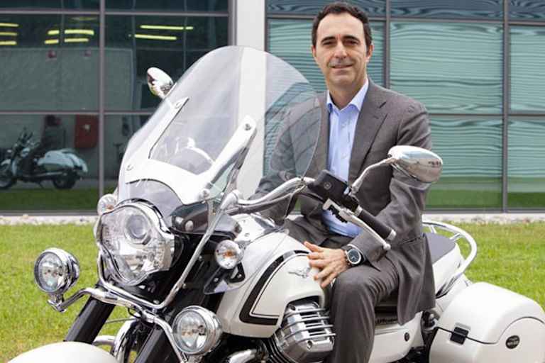 Aprilia-Rennchef Romano Albesiano