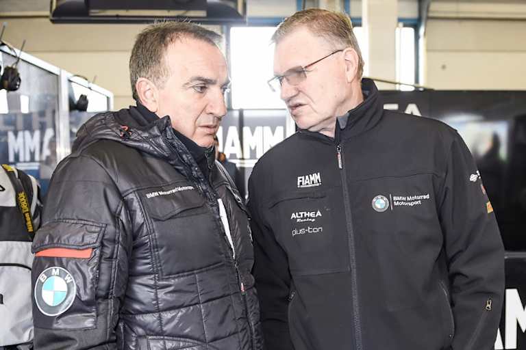 Althea-Boss Genesio Bevilacqua (li.) mit Jan Witteveen