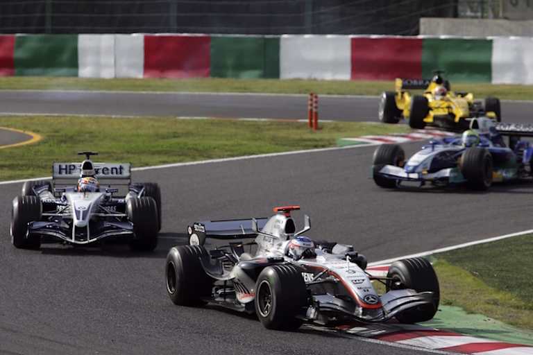 Kimi Räikkönen in Suzuka 2005