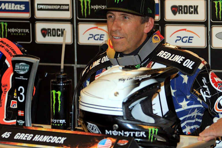 Greg Hancock kommt als WM-Leader nach Cardiff