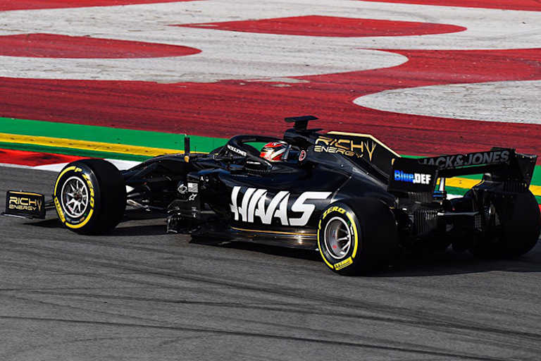 Kevin Magnussen im Haas