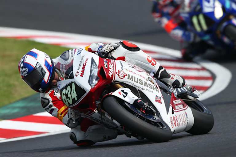 Leon Haslam 2013 in Suzuka