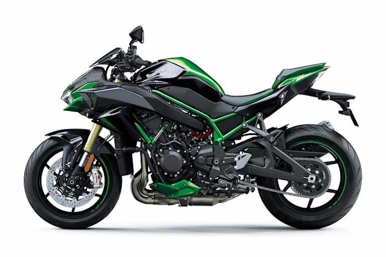 200 PS und keine Verkleidung: Die Kawasaki H2 SE ist nicht für bescheidene Duckmäuschen gedacht 