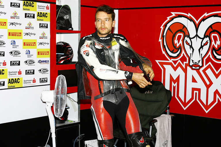 Die Regenkombi wird Max Neukirchner in Silverstone nicht brauchen