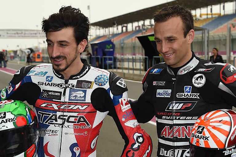 Landsmänner: Die Franzosen Louis Rossi und Johann Zarco