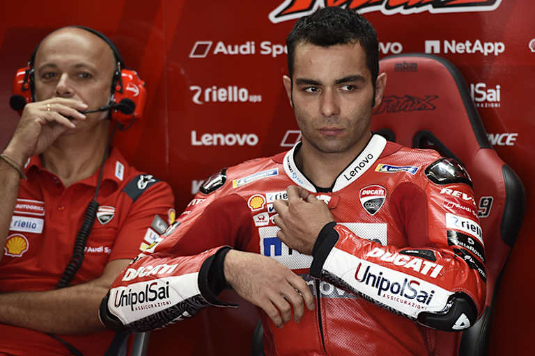 Danilo Petrucci war nicht eben gut gelaunt nach dem Qualifying