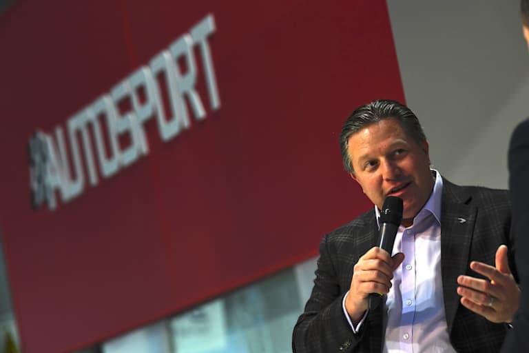 Zak Brown bei der Autosport-Show in Birmingham