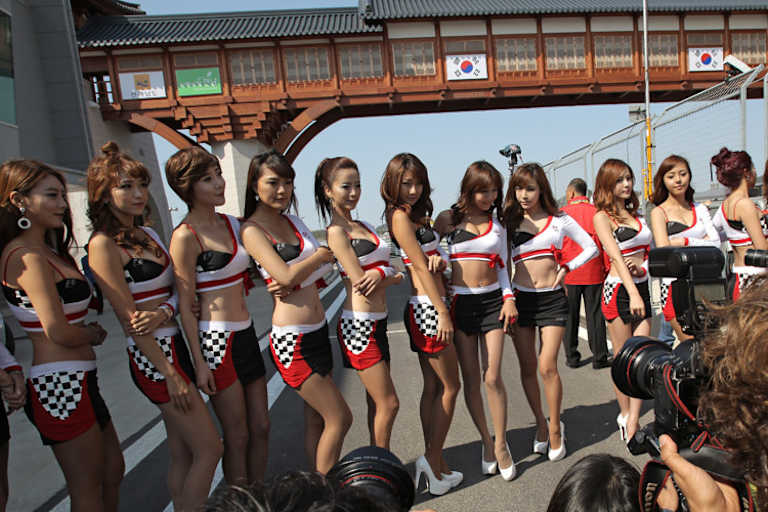 So richtig Freude am Südkorea-GP haben nur die Fotografen