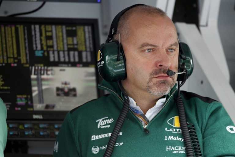 Mike Gascoyne als Technikchef von Caterham