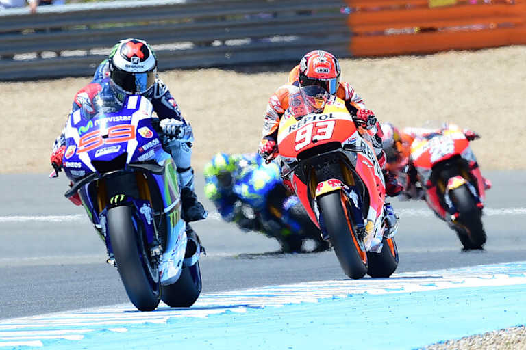 Jorge Lorenzo und Marc Márquez