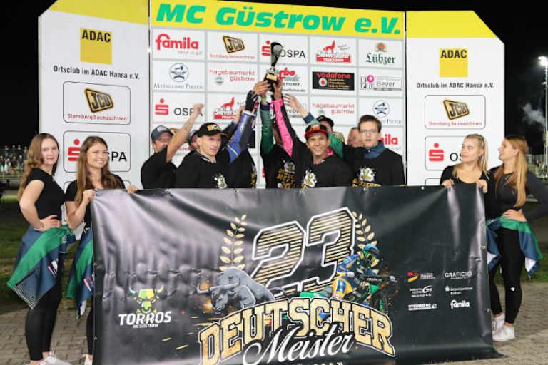 Güstrow ist nach 20 Jahren wieder Deutscher Meister