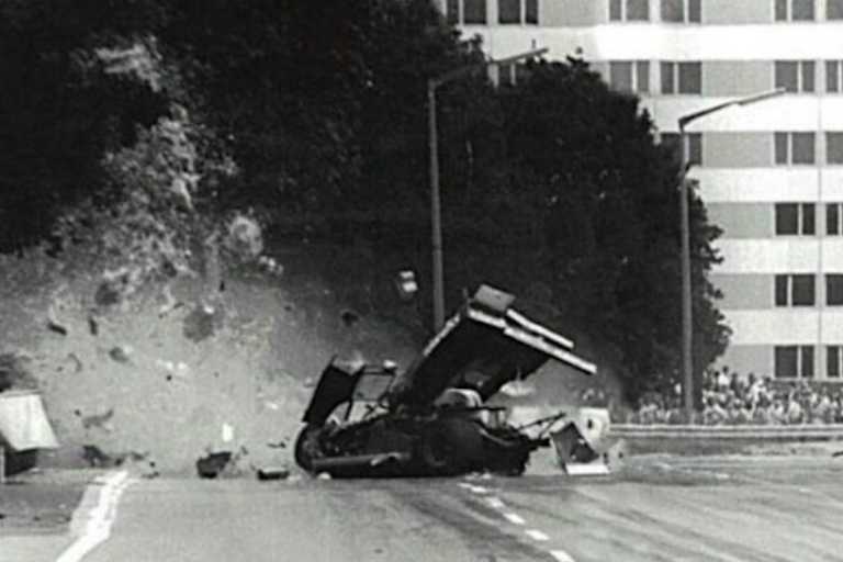 Der Unfall des Ferrari 512 M von Pedro Rodriguez