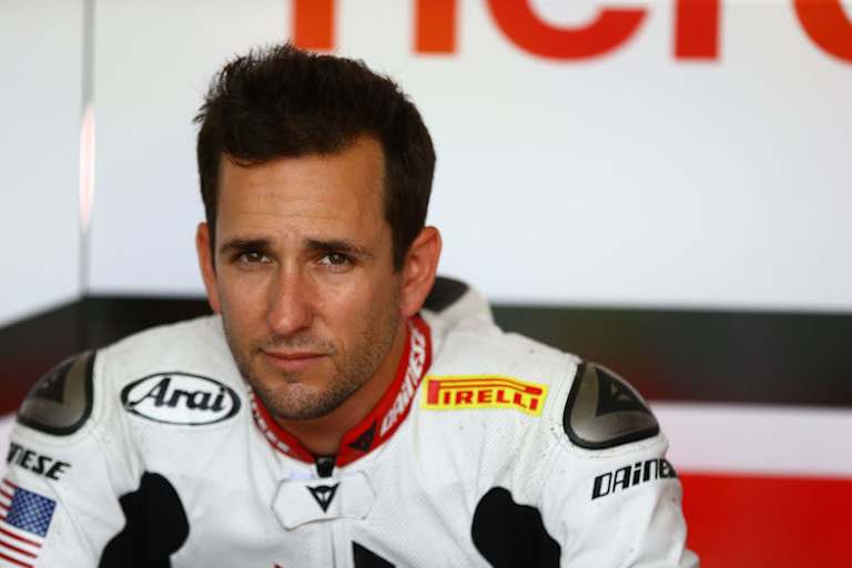 Geoff May war in Imola der schnellere der beiden EBR-Piloten