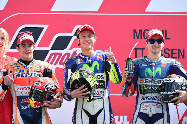 Valentino Rossi übertrifft Marc Márquez und Jorge Lorenzo an Charme und Charisma